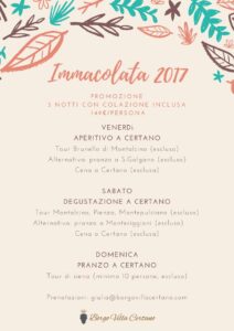 Special offer: Immacolata 2017 5
